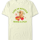 Life Is Better With A Pup Strawberry Shortcake T-Shirt thumbnail