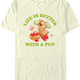 Life Is Better With A Pup Strawberry Shortcake T-Shirt thumbnail