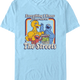 Blue Everything I Know I Learned On The Streets Sesame Street T-Shirt thumbnail