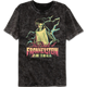 Lightning Bolts Bride Of Frankenstein Mineral Wash T-Shirt thumbnail