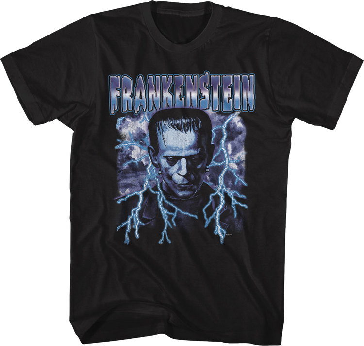 Lightning Bolts Frankenstein T-Shirt