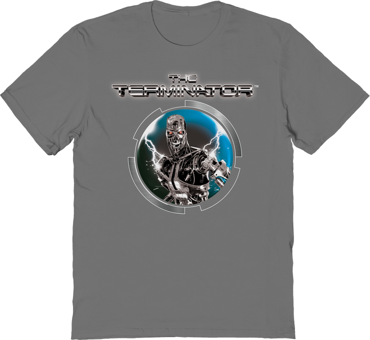 Lightning Bolts Terminator T-Shirt