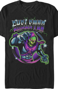 Lightning Skeletor Masters Of The Universe T-Shirt