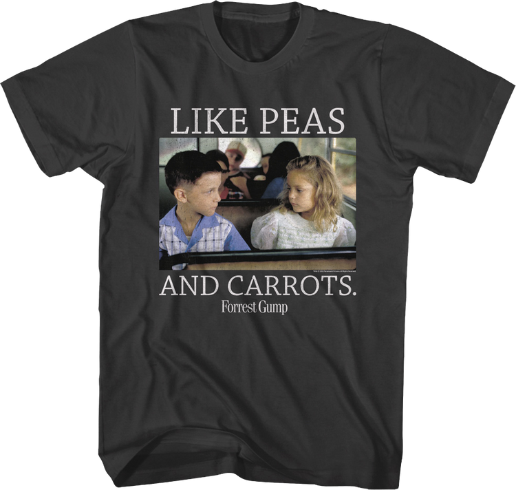 Like Peas And Carrots Forrest Gump T-Shirt