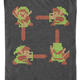 Link 8-Bit Action Poses Legend of Zelda T-Shirt thumbnail