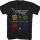 Lion Heads Faux Ugly Christmas Sweater Voltron T-Shirt thumbnail