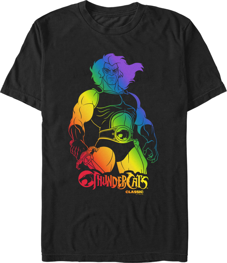 Lion-O Rainbow Colors ThunderCats T-Shirt