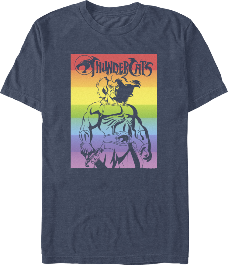 Lion-O Retro Rainbow ThunderCats T-Shirt