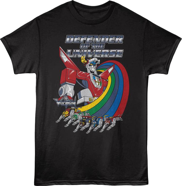 Lion Rainbow Trails Voltron T-Shirt
