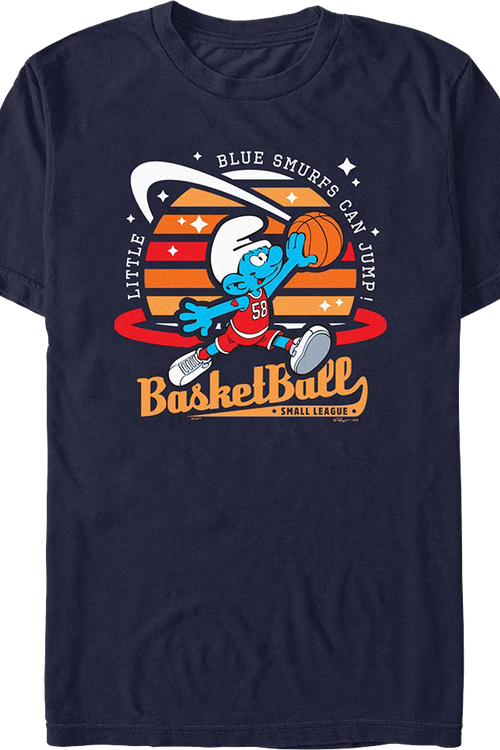 Little Blue Smurfs Can Jump Smurfs T-Shirt