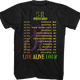 Live Alive Tour Stevie Ray Vaughan T-Shirt thumbnail