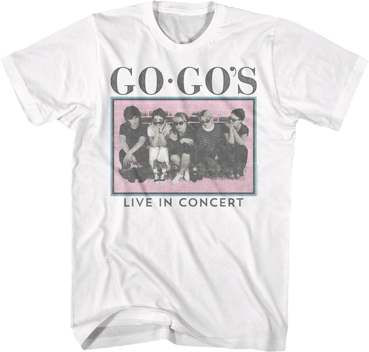 Live In Concert Go-Go's T-Shirt
