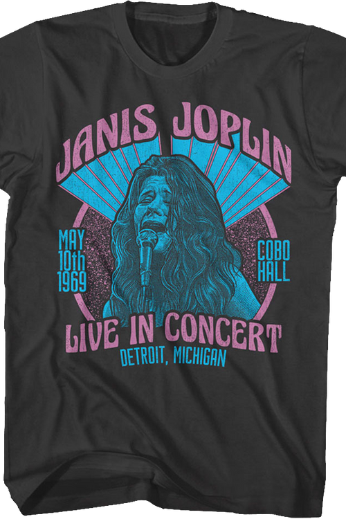 Live In Concert Janis Joplin T-Shirt