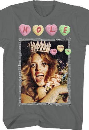 Live Through This Candy Hearts Hole T-Shirt