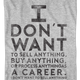 Lloyd Dobler I Don't Want To Sell Anything Eye Chart Say Anything T-Shirt thumbnail