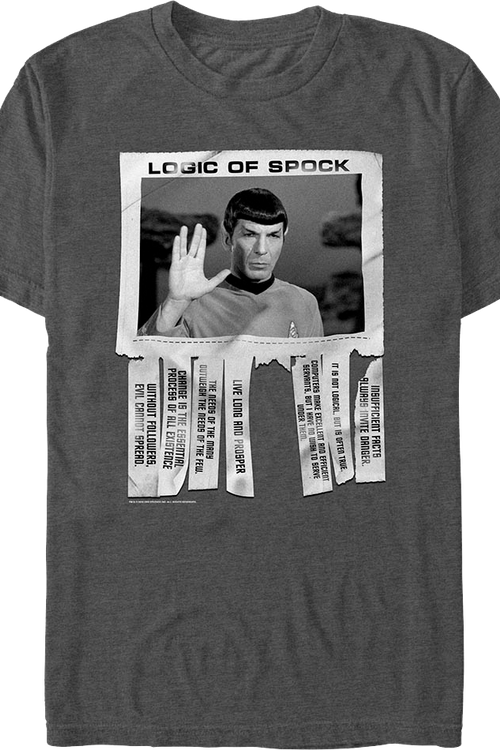 Logic Of Spock Star Trek T-Shirt