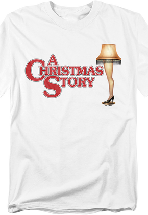 Logo & Leg Lamp Christmas Story T-Shirt