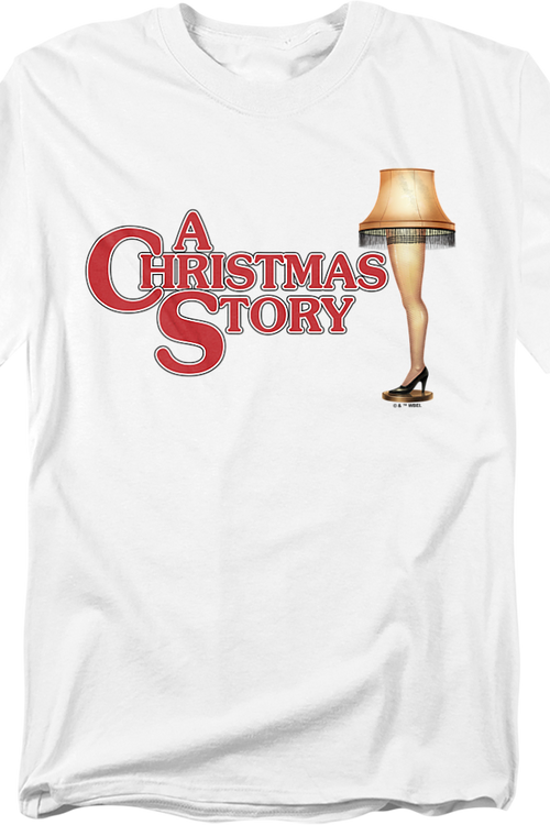 Logo & Leg Lamp Christmas Story T-Shirt