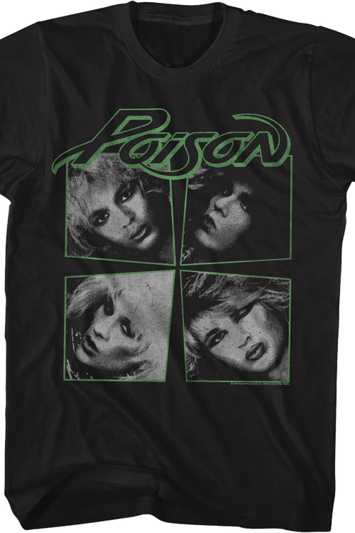 Vintage Look What The Cat Dragged In Photos Poison T-Shirt