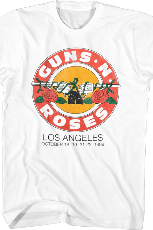 Los Angeles 1989 Guns N' Roses T-Shirt
