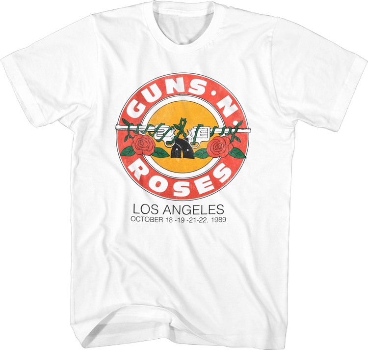Los Angeles 1989 Guns N' Roses T-Shirt