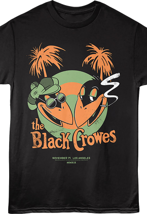 Los Angeles Poster Black Crowes T-Shirt