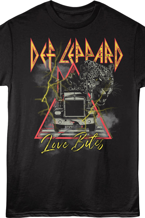 Love Bites Truck Def Leppard T-Shirt