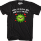 Love Is In The Air And So Is The Flu T-Shirt thumbnail
