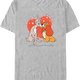 Love Story Lady And The Tramp Disney T-Shirt thumbnail