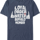 Loyal Order Of Water Buffalo Member Flintstones T-Shirt thumbnail