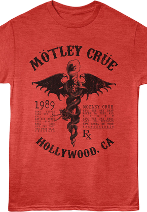 1989 Dr. Feelgood Motley Crue T-Shirt