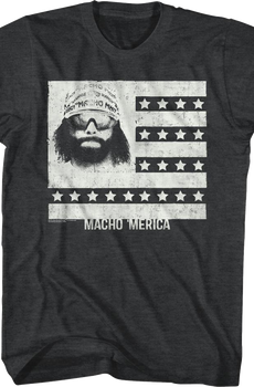 Macho 'Merica Macho Man Randy Savage T-Shirt