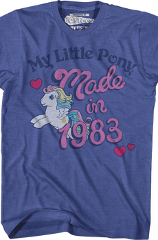 Made in 1983 My Little Pony T-Shirt