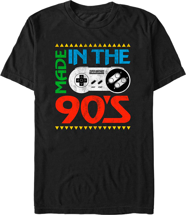 Made In The 90's Super Nintendo T-Shirt