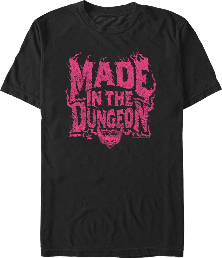 Made In The Dungeon Bret "Hitman" Hart T-Shirt