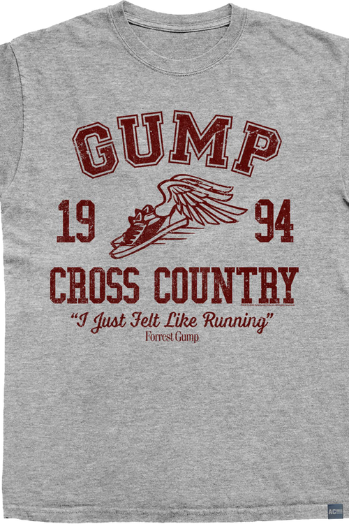 Made In USA 1994 Cross Country Forrest Gump T-Shirt
