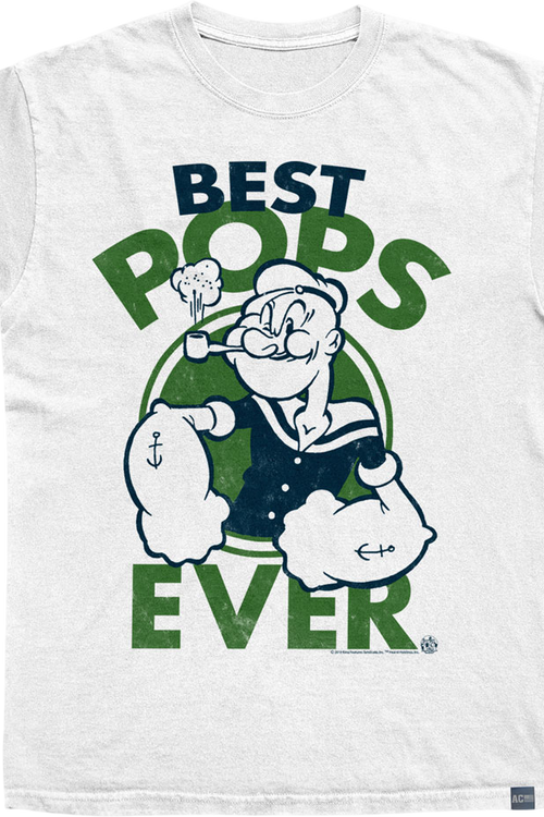 Made In USA Best Pops Ever Popeye T-Shirt