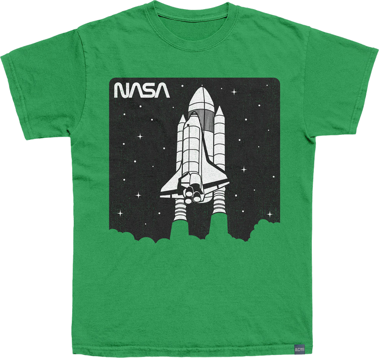 Made In USA Blast Off NASA T-Shirt