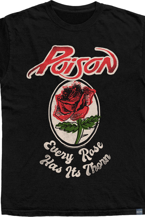 Made In USA Every Rose Poison T-Shirt