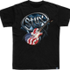 Made In USA Flag Guitar Styx T-Shirt thumbnail