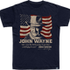 Made In USA John Wayne American Flag T-Shirt thumbnail