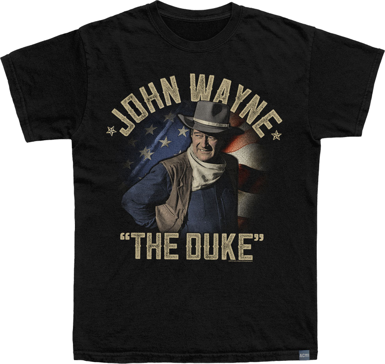 Made In USA John Wayne The Duke Returns T-Shirt