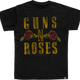 Made In USA Logo and Roses Guns N Roses T-Shirt thumbnail