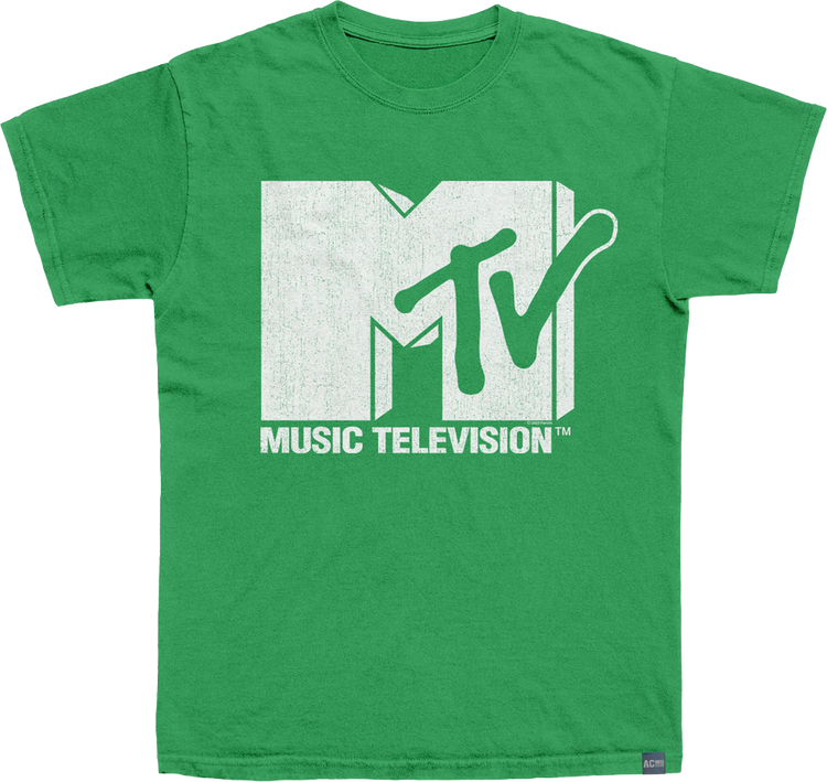 Made In USA Rebel Green MTV T-Shirt