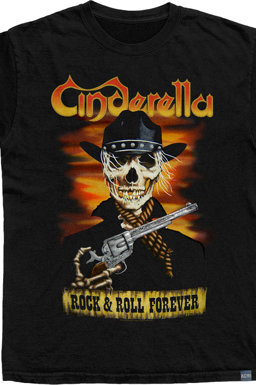 Made In USA Rock and Roll Forever Cinderella T-Shirt