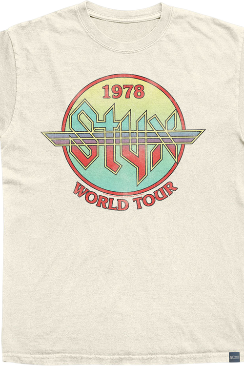 Made In USA World Tour 1978 Styx T-Shirt