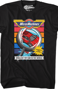 Magnifying Lens Micro Machines T-Shirt