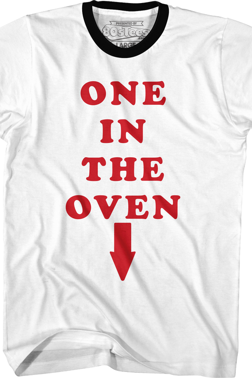 Mahoney One In The Oven Police Academy Ringer Shirt