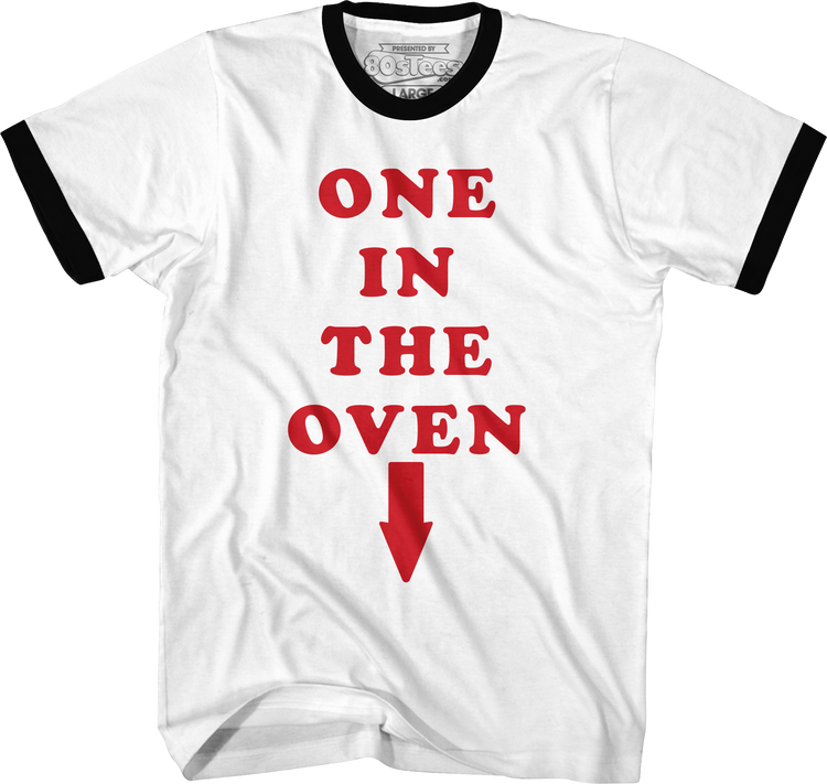 Mahoney One In The Oven Police Academy Ringer Shirt