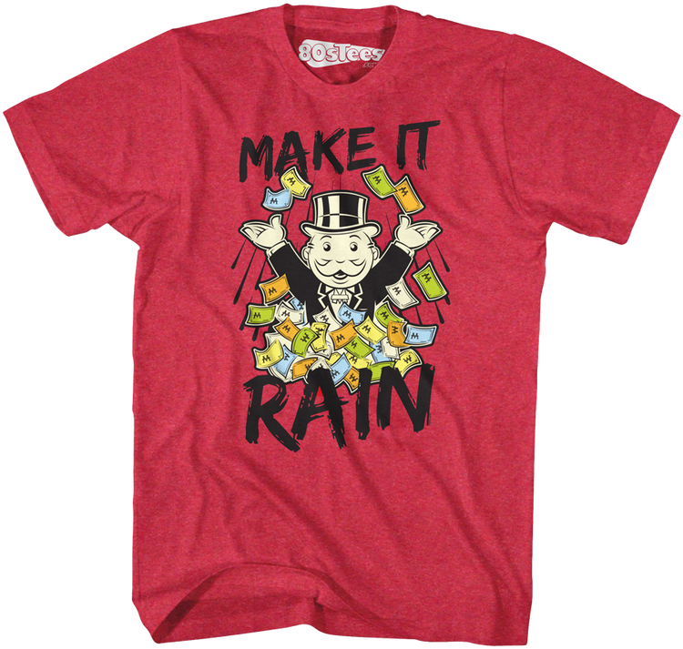 Make It Rain Monopoly Shirt